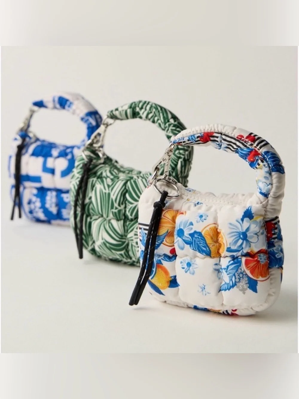 FP MOVEMENT by FREE PEOPLE PRINTED MICRO POUCH in TANGERINE DREAM - Picture 3 of 12